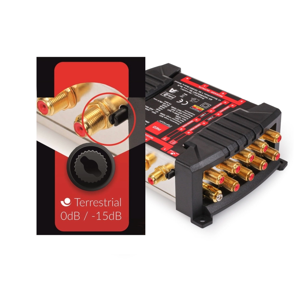 MULTISWITCH OPTICUM PRO TR 9/4 PLATINIUM LINE – SAT-TEAM